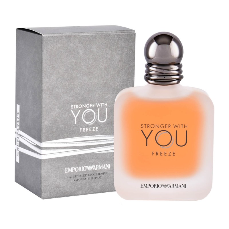 Armani Stronger With You Freeze  EDT 100ml за мъже