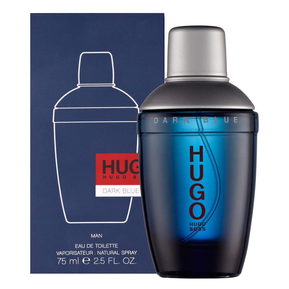 hugo boss dark blue eau de toilette 75ml